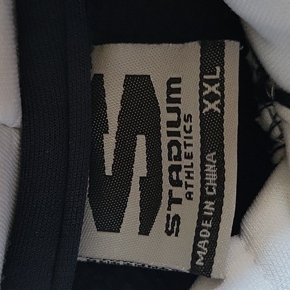 Stadium Athletics Penn State Nittany Lions Blue/White Hoodie, Front Pockets XXLa - Picture 4 of 10